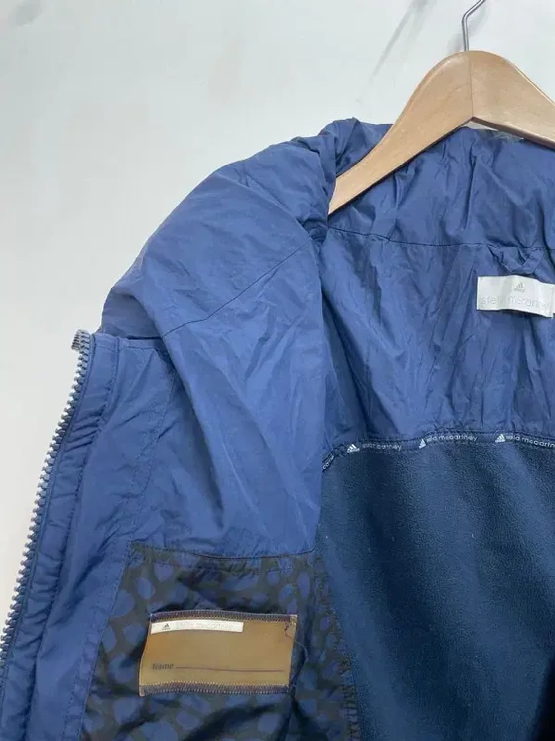 85 아디다스X스텔라 매카트니 하이넥 스트링 마스크 온 2WAY 패딩 상품이미지7