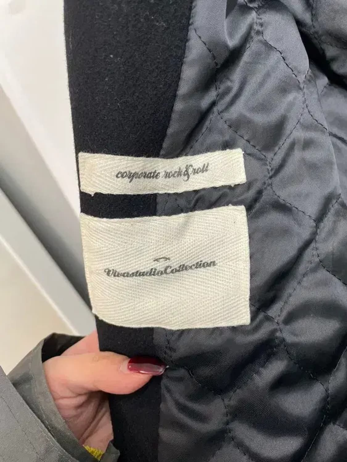 미디움 비바스튜디오 콜렉션 더블브레스티드 피코트 상품이미지6