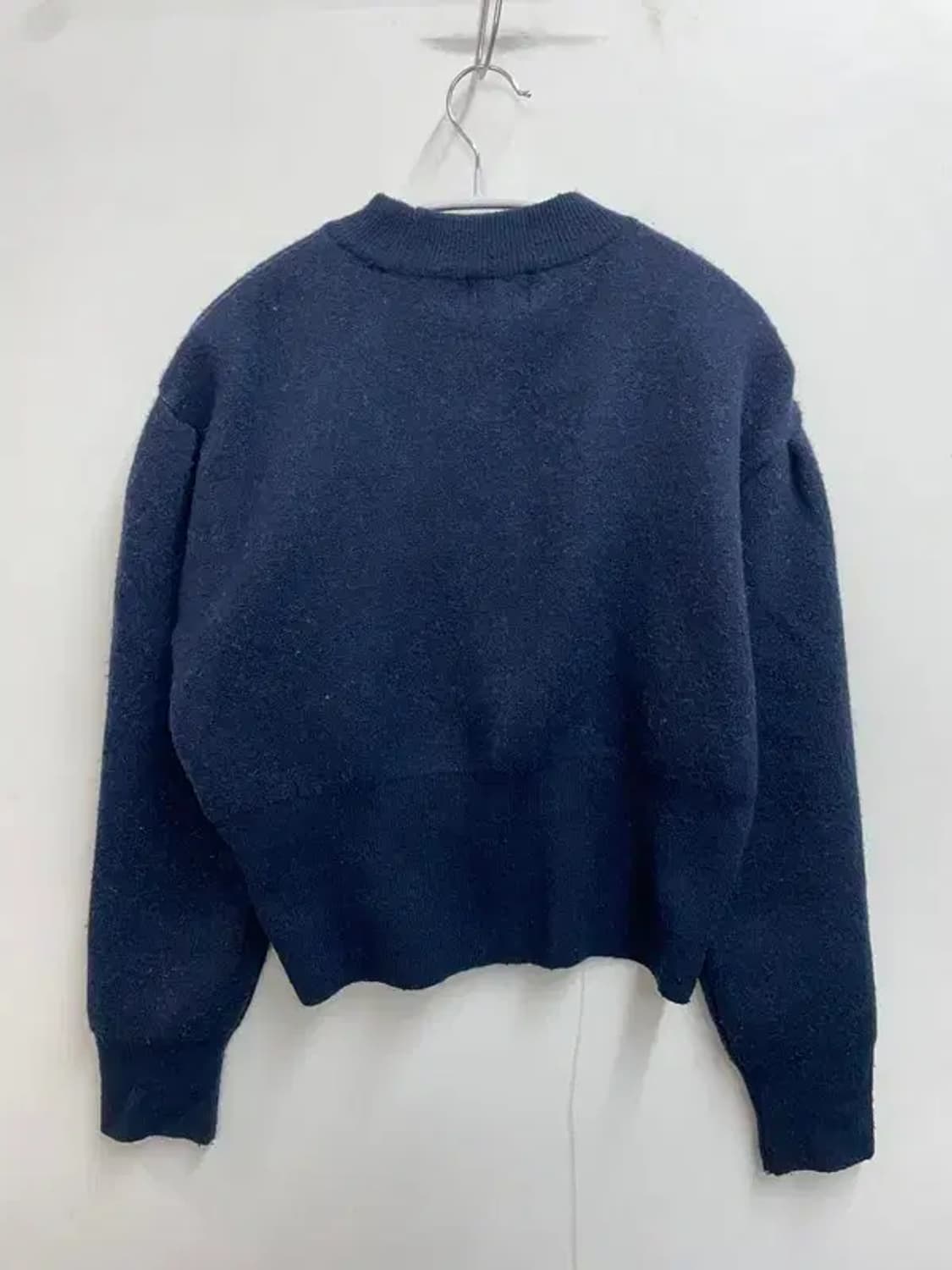 프리 마리떼 프랑소와 저버 클래식 로고 니트 풀오버 네이비 상품이미지8