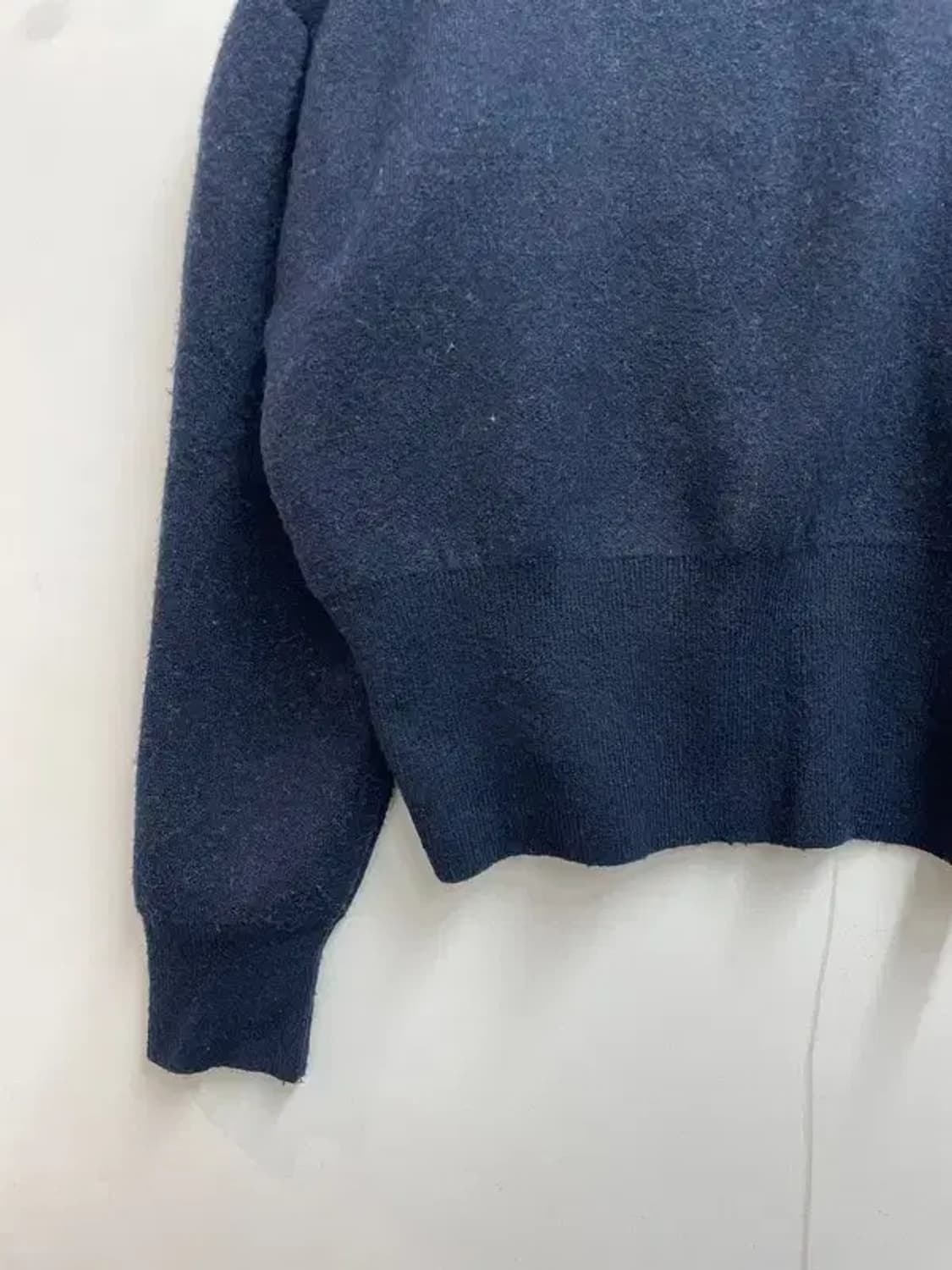 프리 마리떼 프랑소와 저버 클래식 로고 니트 풀오버 네이비 상품이미지9