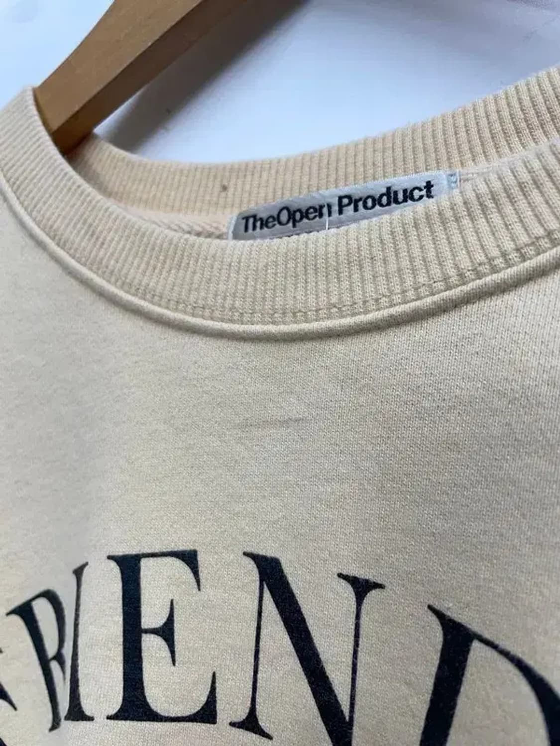 프리 더오픈프로덕트 도그 프린팅 맨투맨 스웨트셔츠 상품이미지4