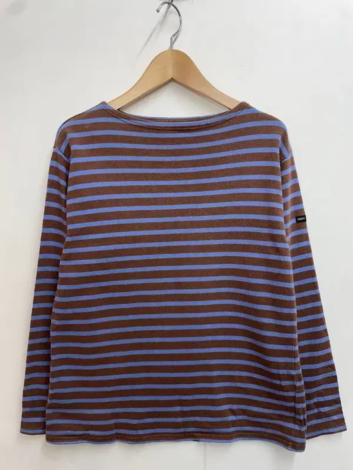 세인트제임스 오버핏 스트라이프 긴팔티셔츠 상품이미지2