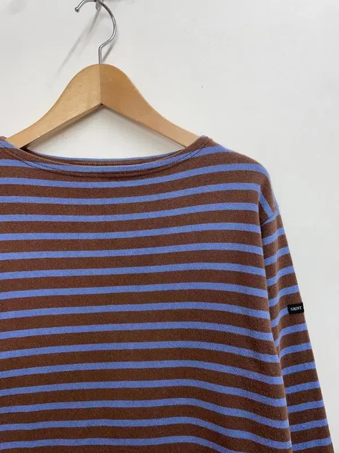 세인트제임스 오버핏 스트라이프 긴팔티셔츠 상품이미지4