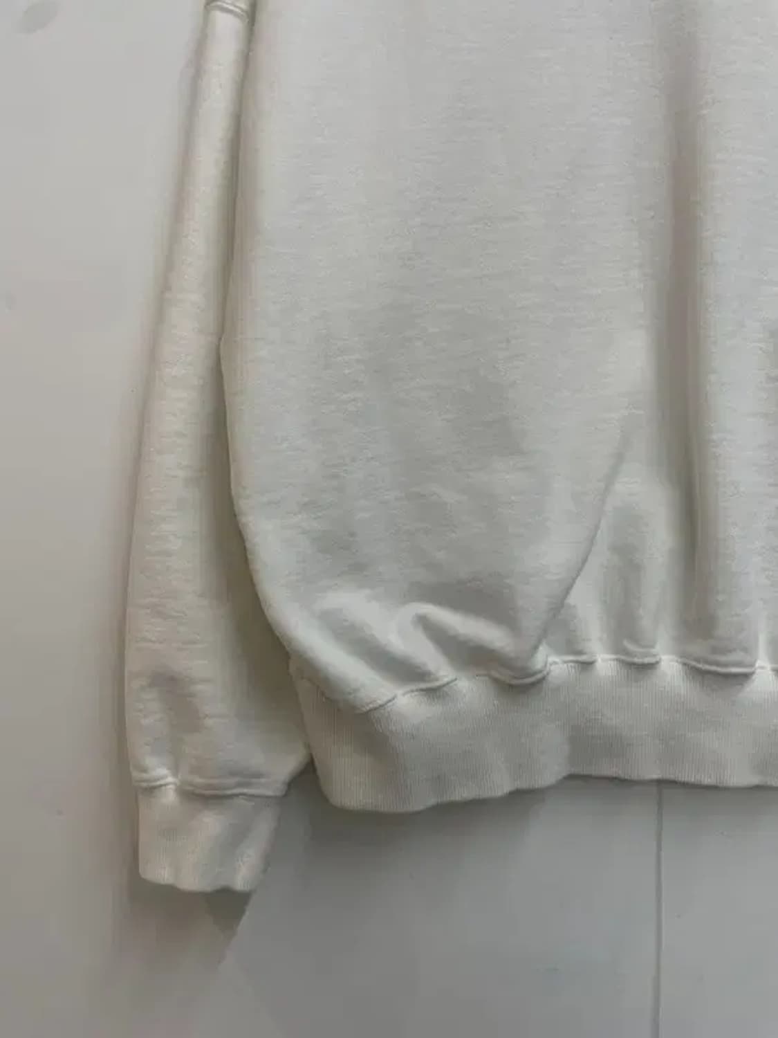 마르디 메크르디 화이트 블루 플라워 로고 코튼 스웻셔츠 맨투맨 티셔츠 상품이미지8