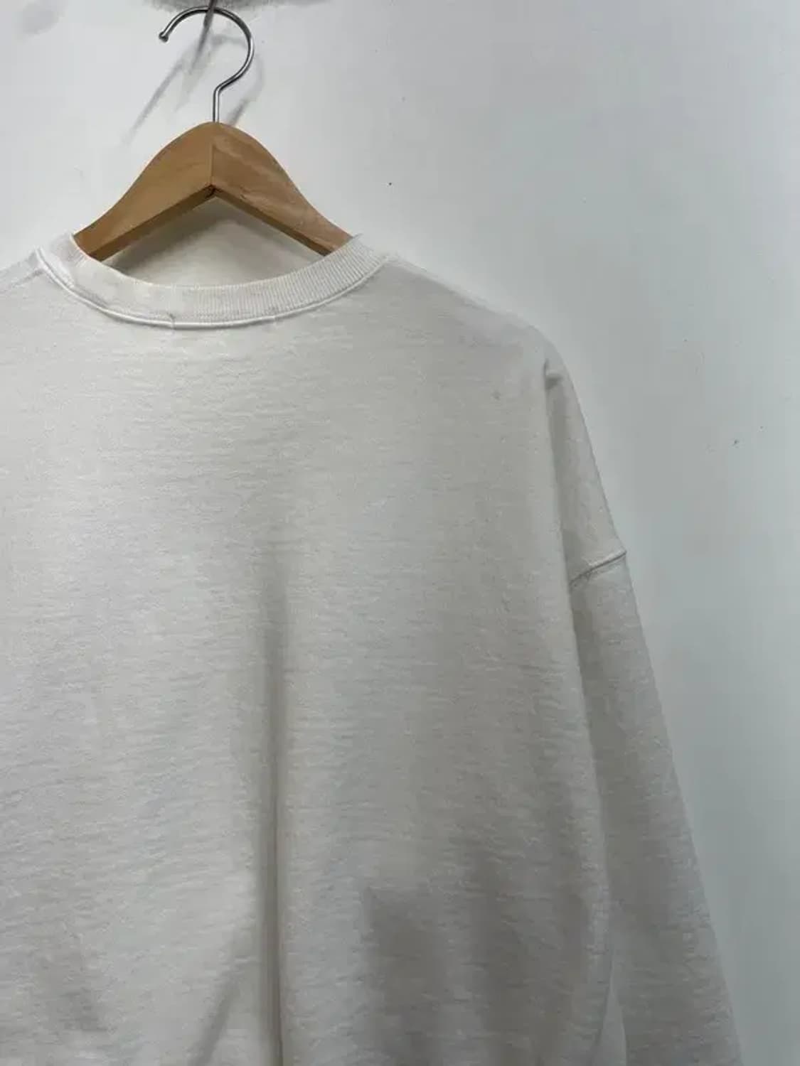 마르디 메크르디 화이트 블루 플라워 로고 코튼 스웻셔츠 맨투맨 티셔츠 상품이미지9