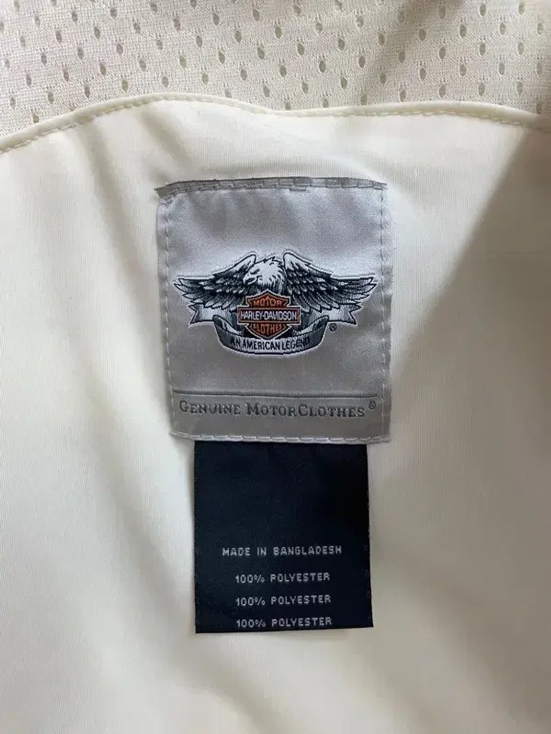 새상품 할리데이비슨 상의 여성용 코튼 바이커 자켓 상품이미지7