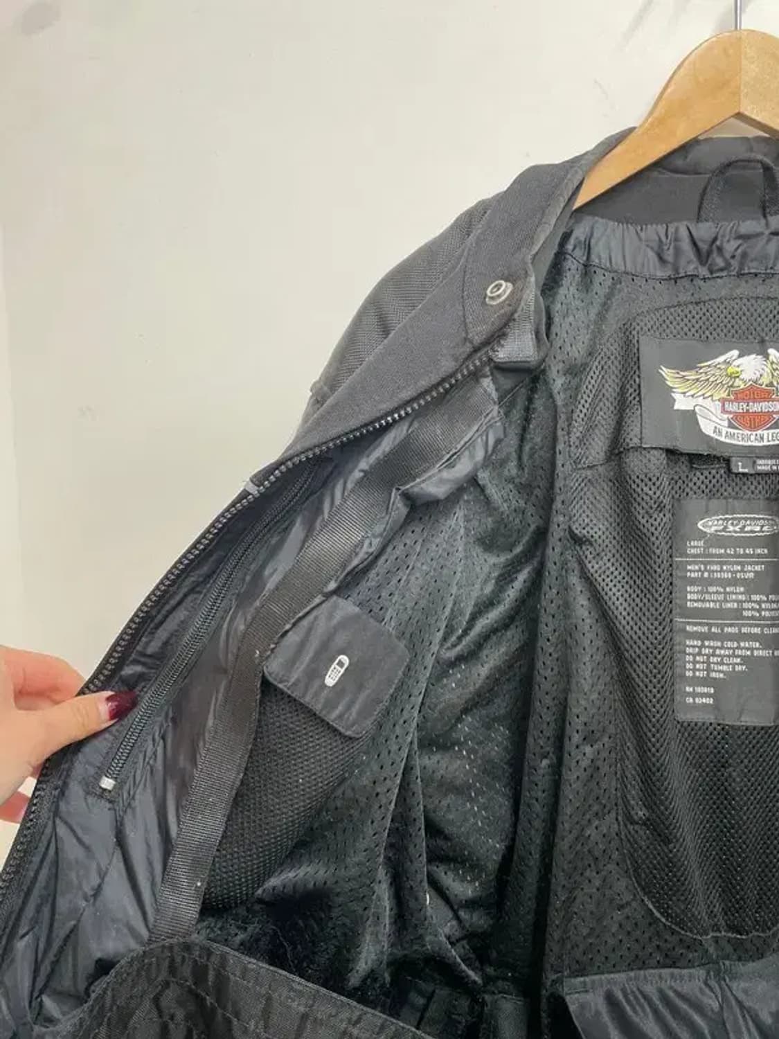 라지 할리데이비슨 FXRG 라이더 재킷 상품이미지7