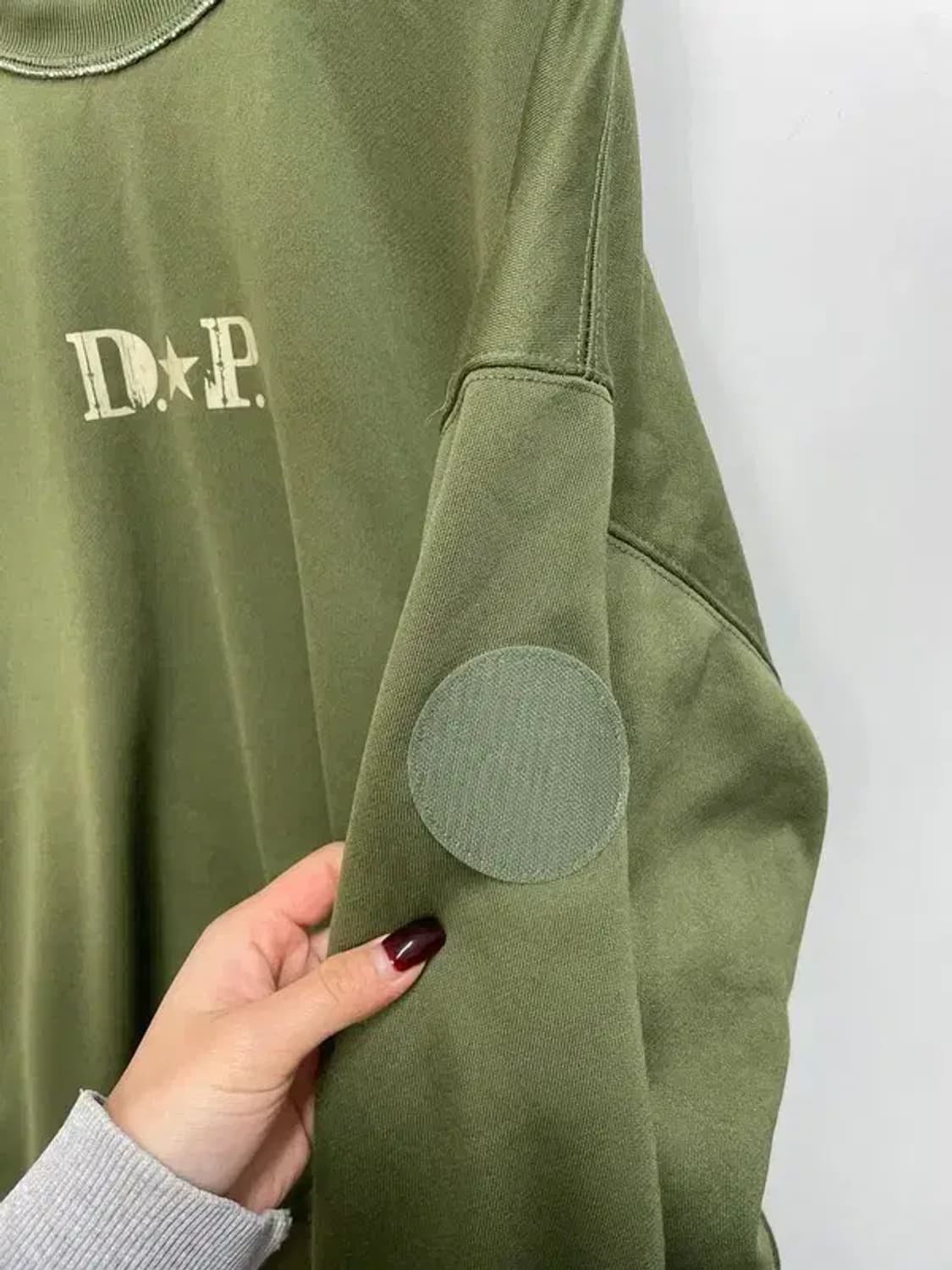 디피 x 아이앱 스튜디오 리버서블 스웻셔츠 오트밀 레인저 그린 상품이미지7