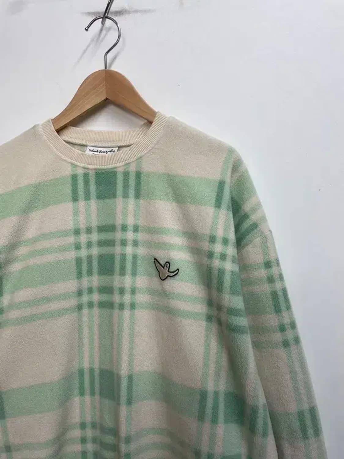 마크곤잘레스 오버핏 로고 플리스 맨투맨 티셔츠 상품이미지4