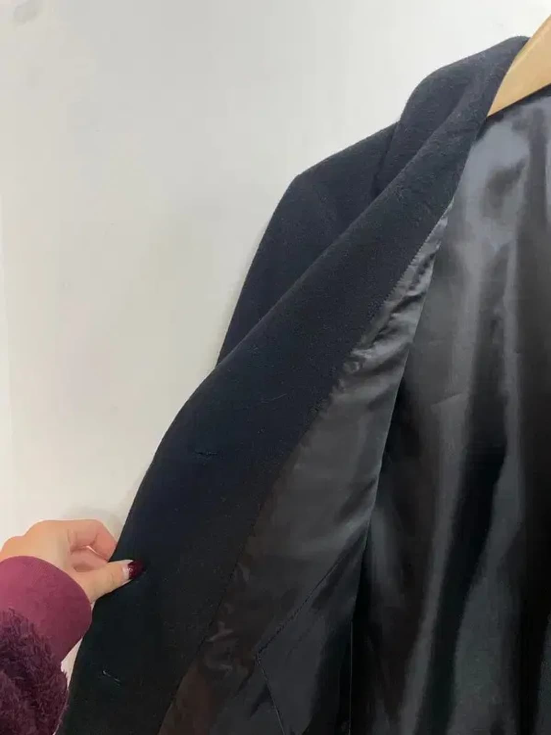 시스템 모 나일론 여자 롱 코트 자켓 상품이미지7