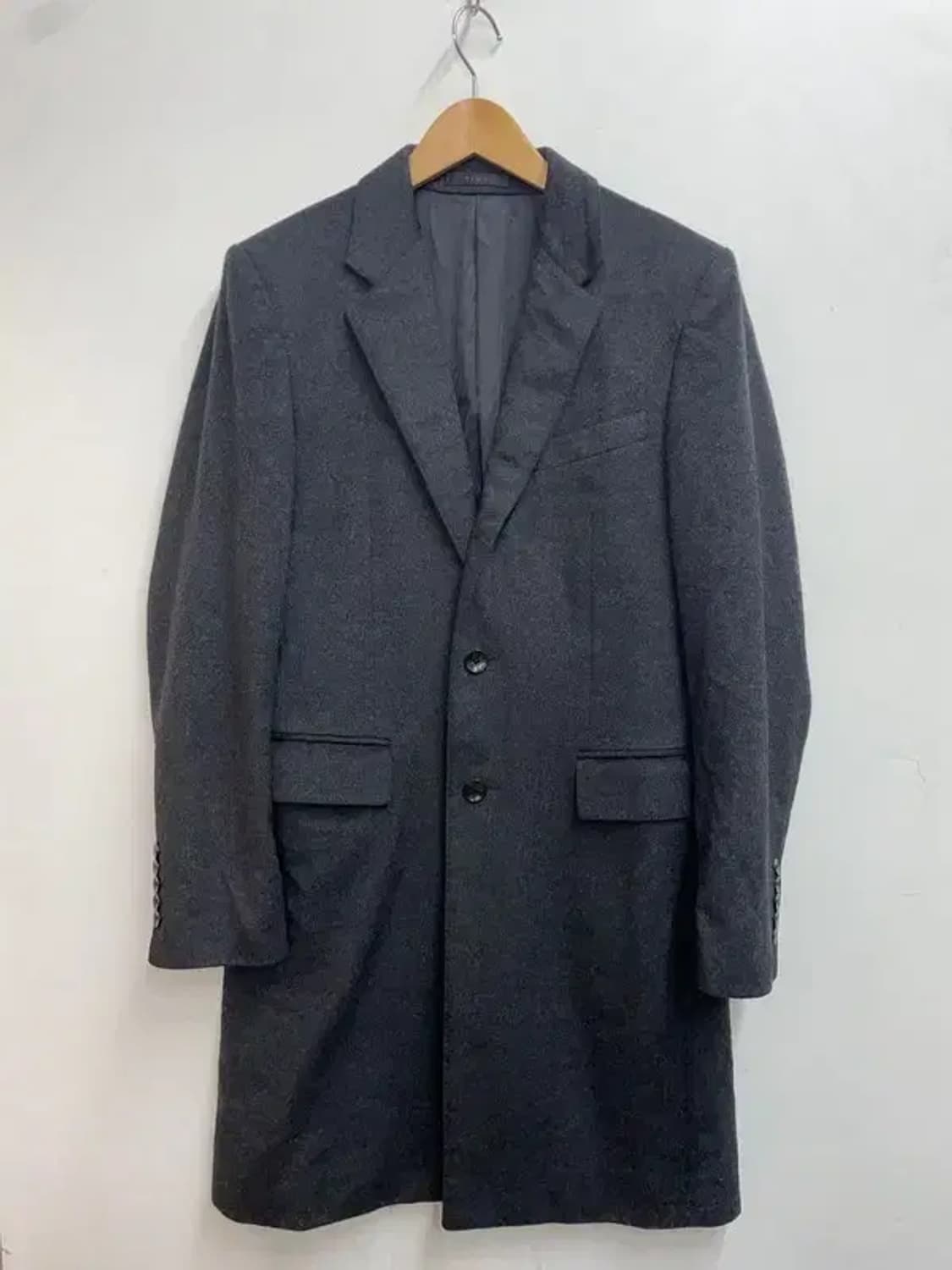 타임 옴므 캐시미어 체스터필드 롱 코트 상품이미지2