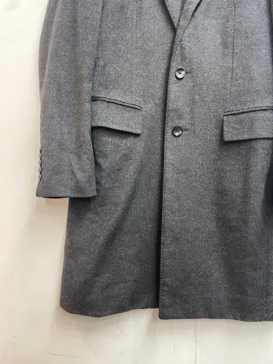 타임 옴므 캐시미어 체스터필드 롱 코트 상품이미지3