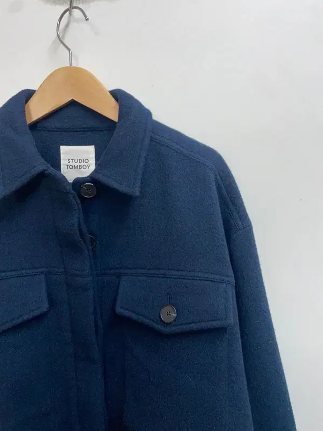 스튜디오 톰보이 오버사이즈 포켓 숏 자켓 상품이미지4