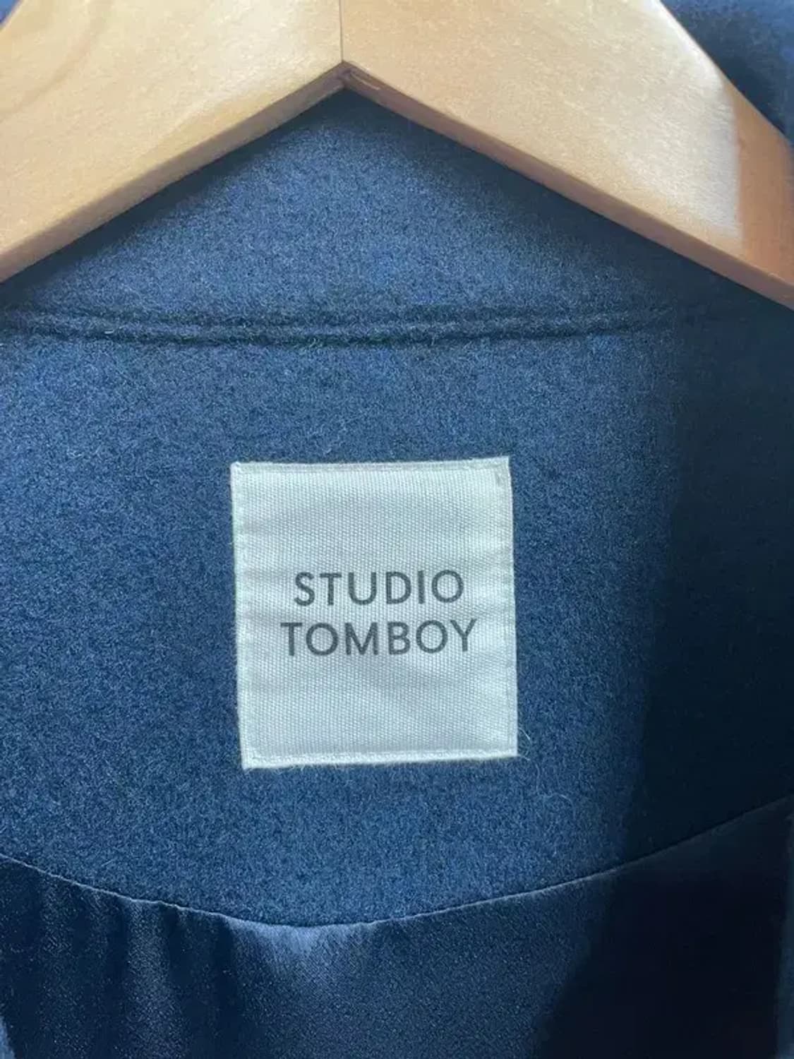 스튜디오 톰보이 오버사이즈 포켓 숏 자켓 상품이미지5