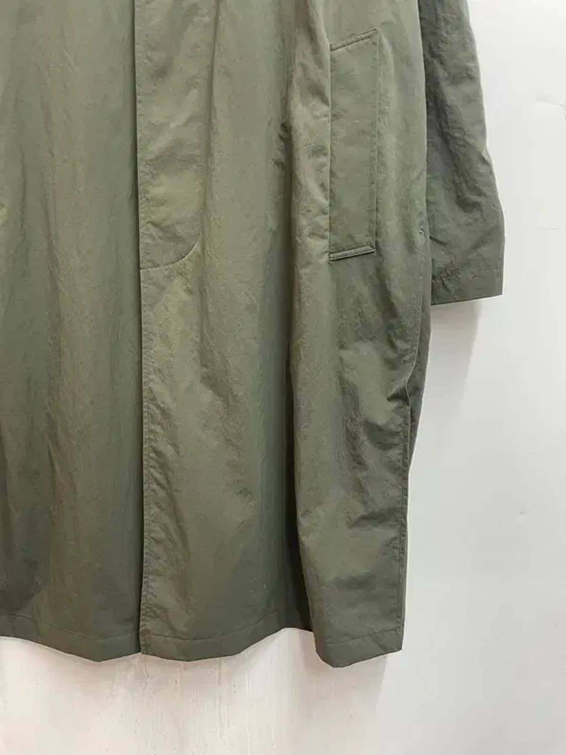 유니폼브릿지 싱글 오버핏 발마칸 코트 상품이미지3