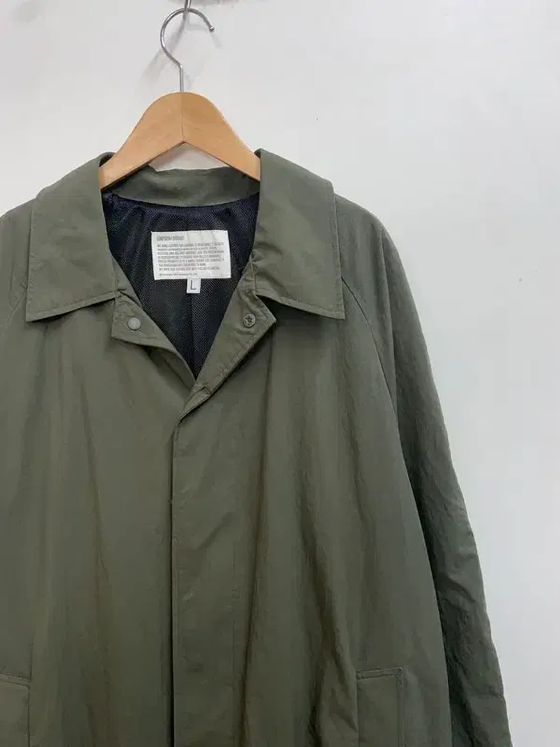 유니폼브릿지 싱글 오버핏 발마칸 코트 상품이미지4