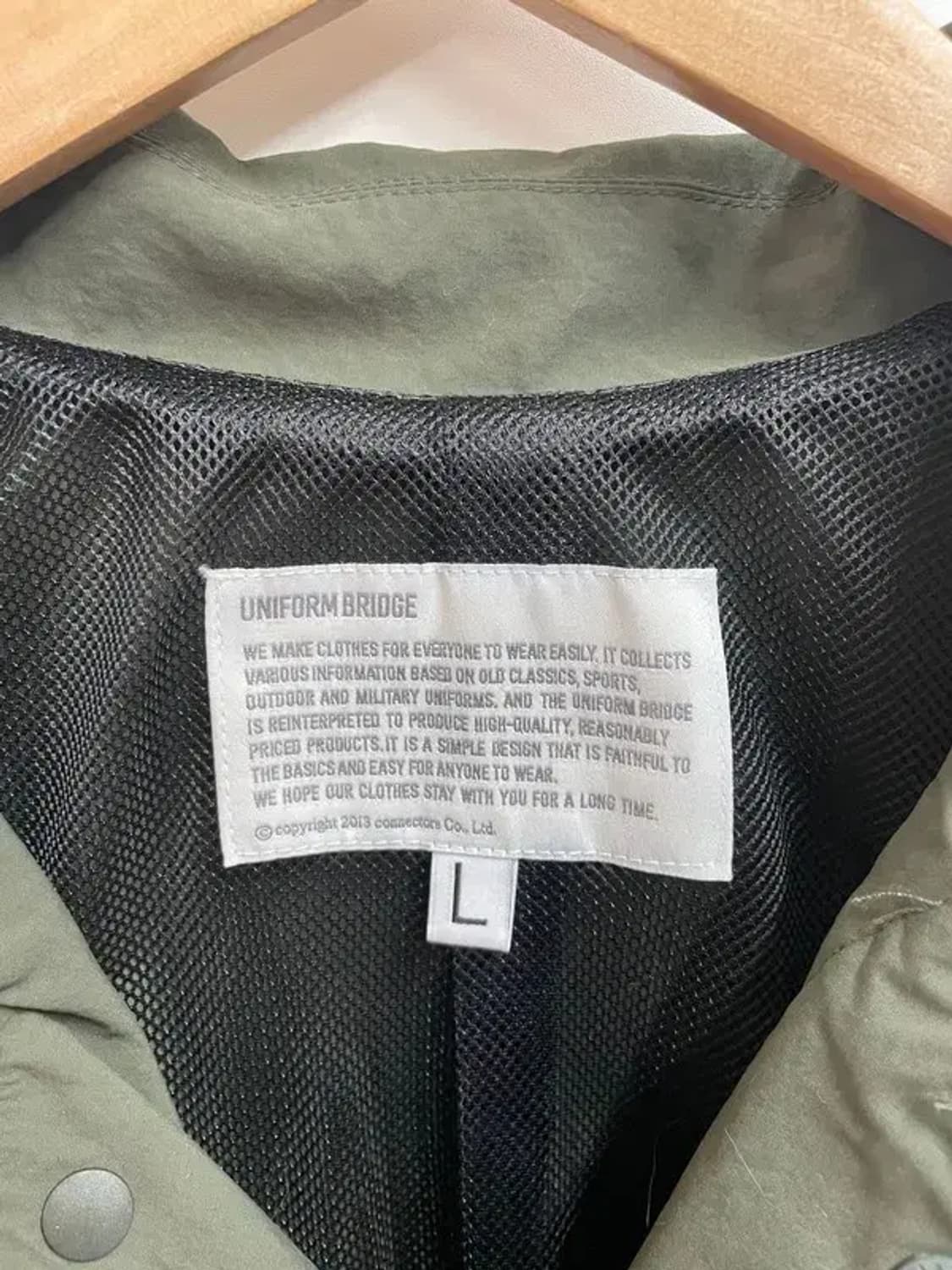 유니폼브릿지 싱글 오버핏 발마칸 코트 상품이미지5