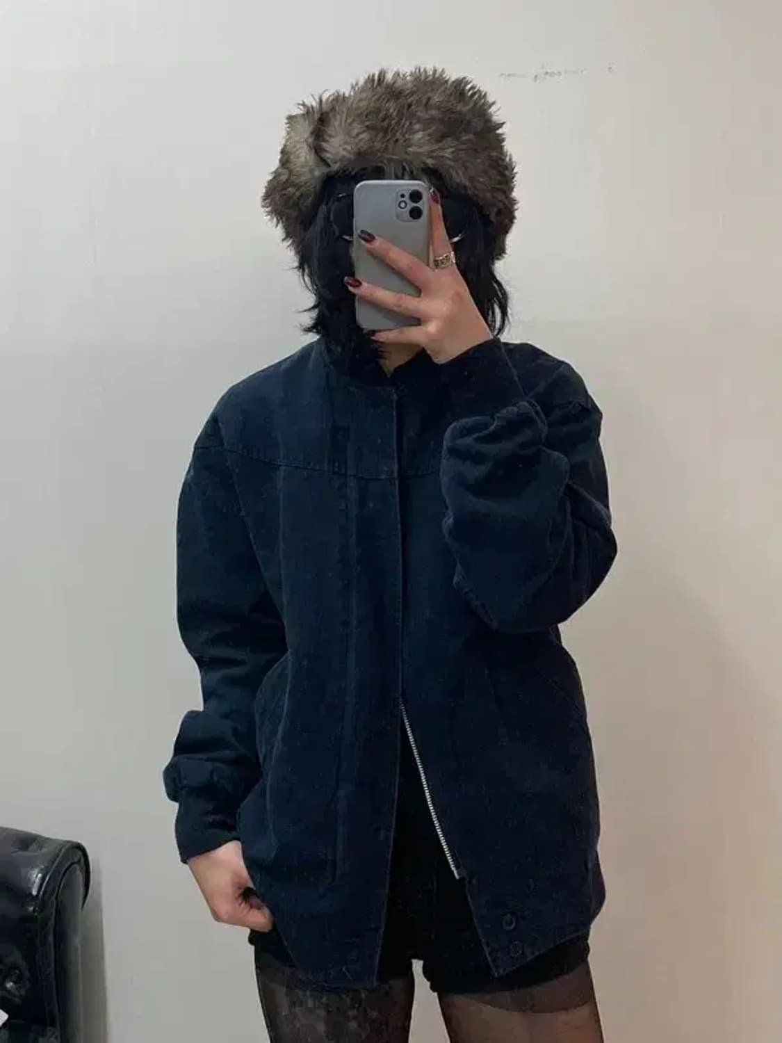 라지 유니폼브릿지 데님 오버핏 자켓 상품이미지1