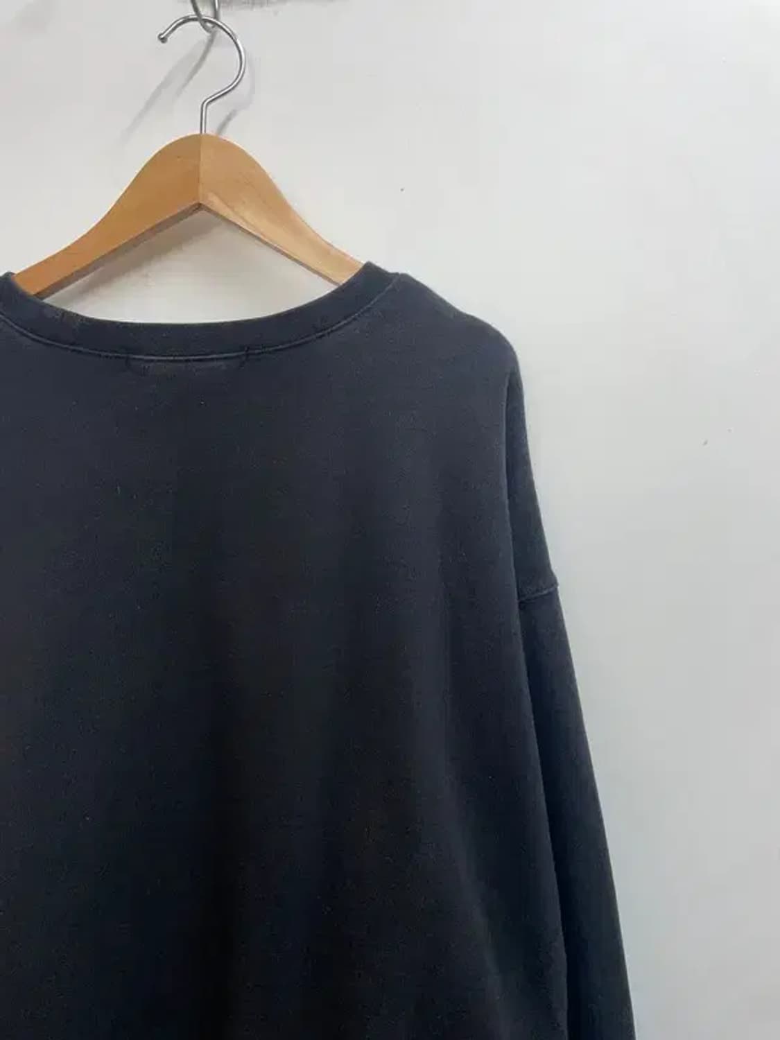 라지 lmc 오버핏 로고 맨투맨티셔츠 블랙 상품이미지9