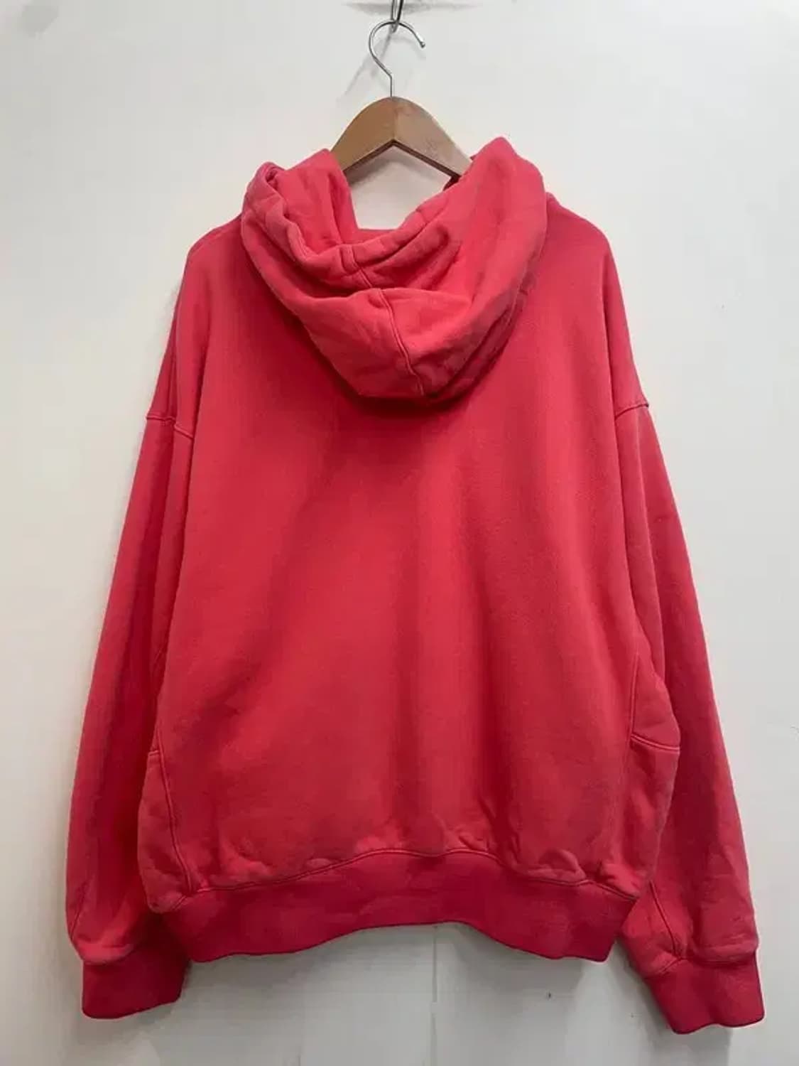 100 솔리드 옴므 NEW 스틸로고 오버핏 후드 후디 티셔츠 상품이미지6