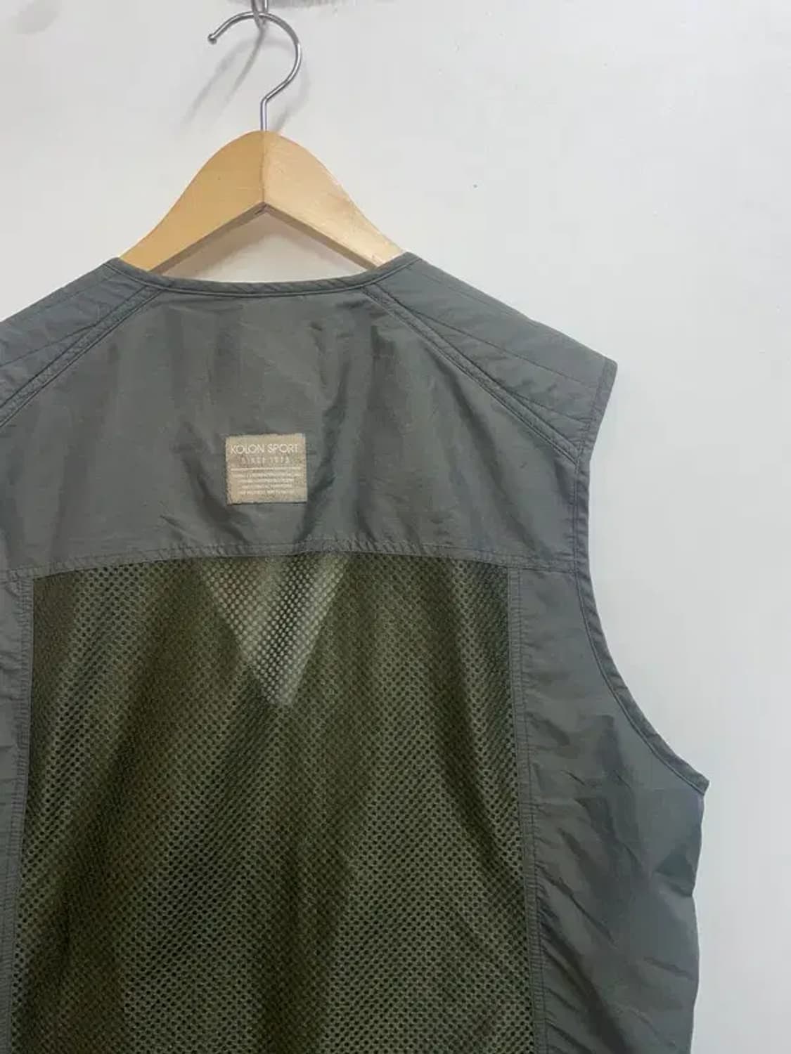 100 코오롱 올드스쿨 포켓 피싱 조끼 상품이미지10