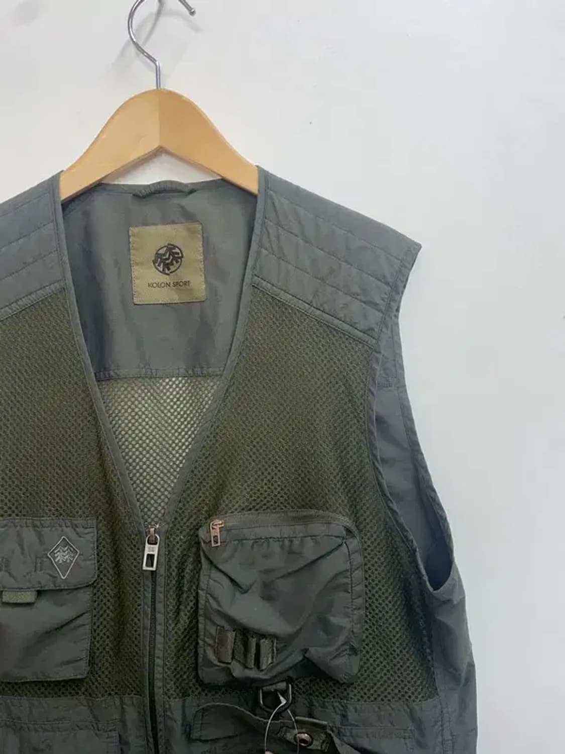 100 코오롱 올드스쿨 포켓 피싱 조끼 상품이미지6