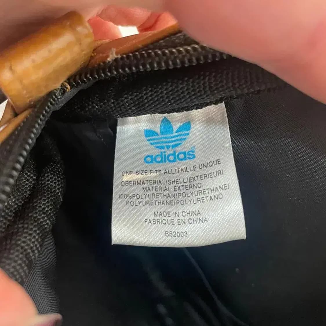 os 90s 아디다스 오리지널스 카멜브라운 트레포일 미니크로스백 상품이미지6