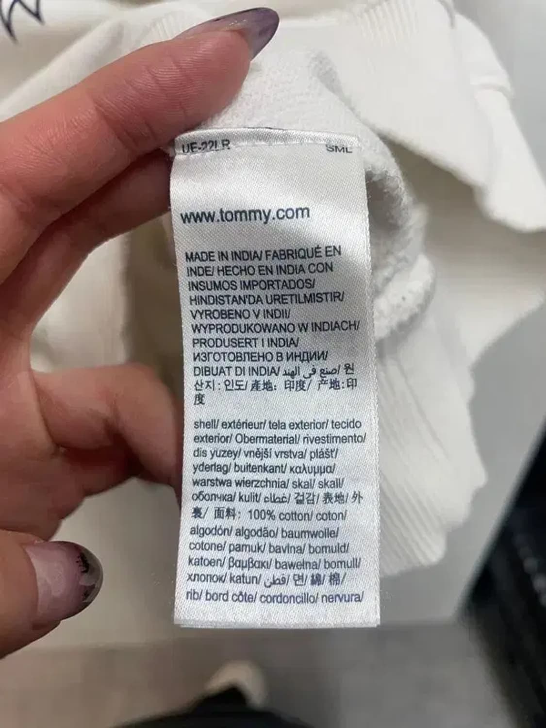 xl 타미 진스 컴포트 바시티 크루넥 티셔츠 상품이미지9