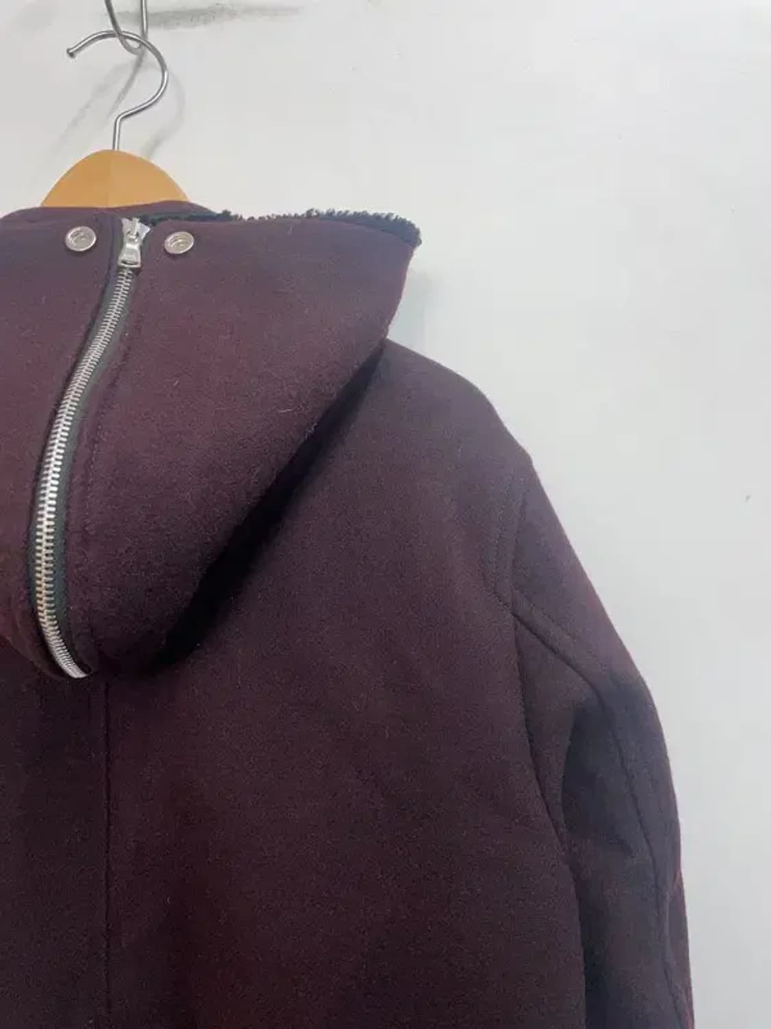 95 커스텀멜로우 오버핏 블랙라벨 울자켓 상품이미지10