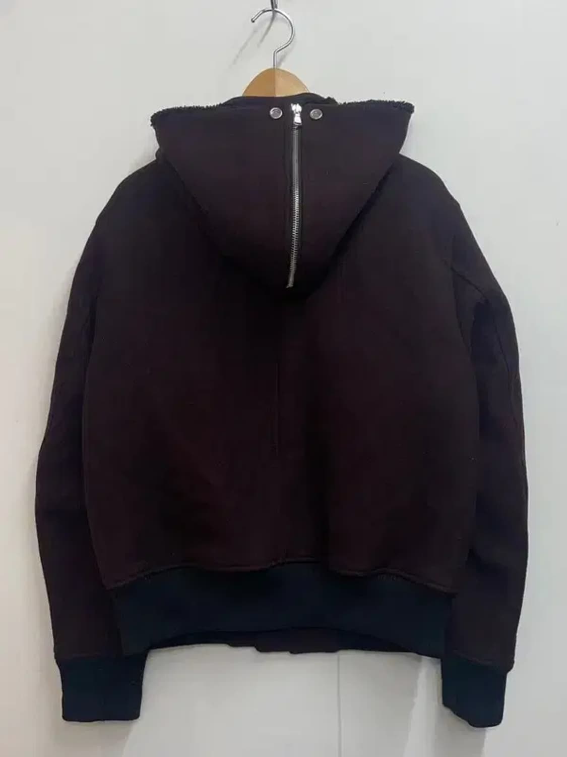 95 커스텀멜로우 오버핏 블랙라벨 울자켓 상품이미지3