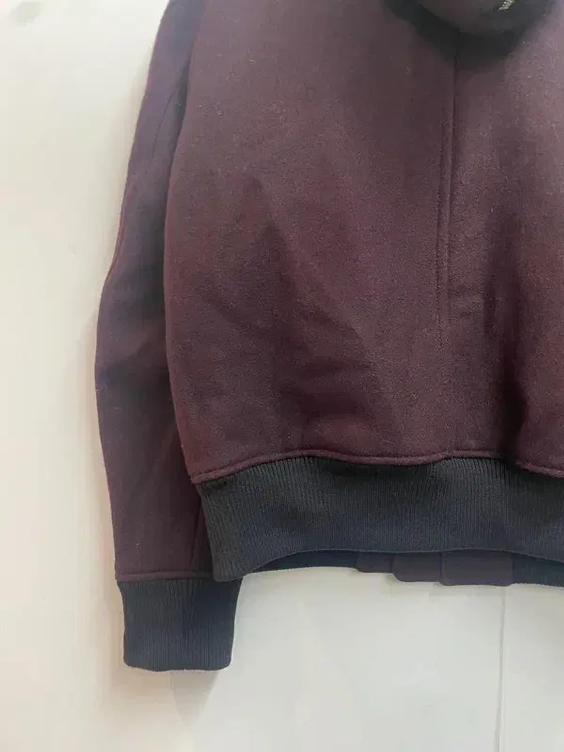 95 커스텀멜로우 오버핏 블랙라벨 울자켓 상품이미지4