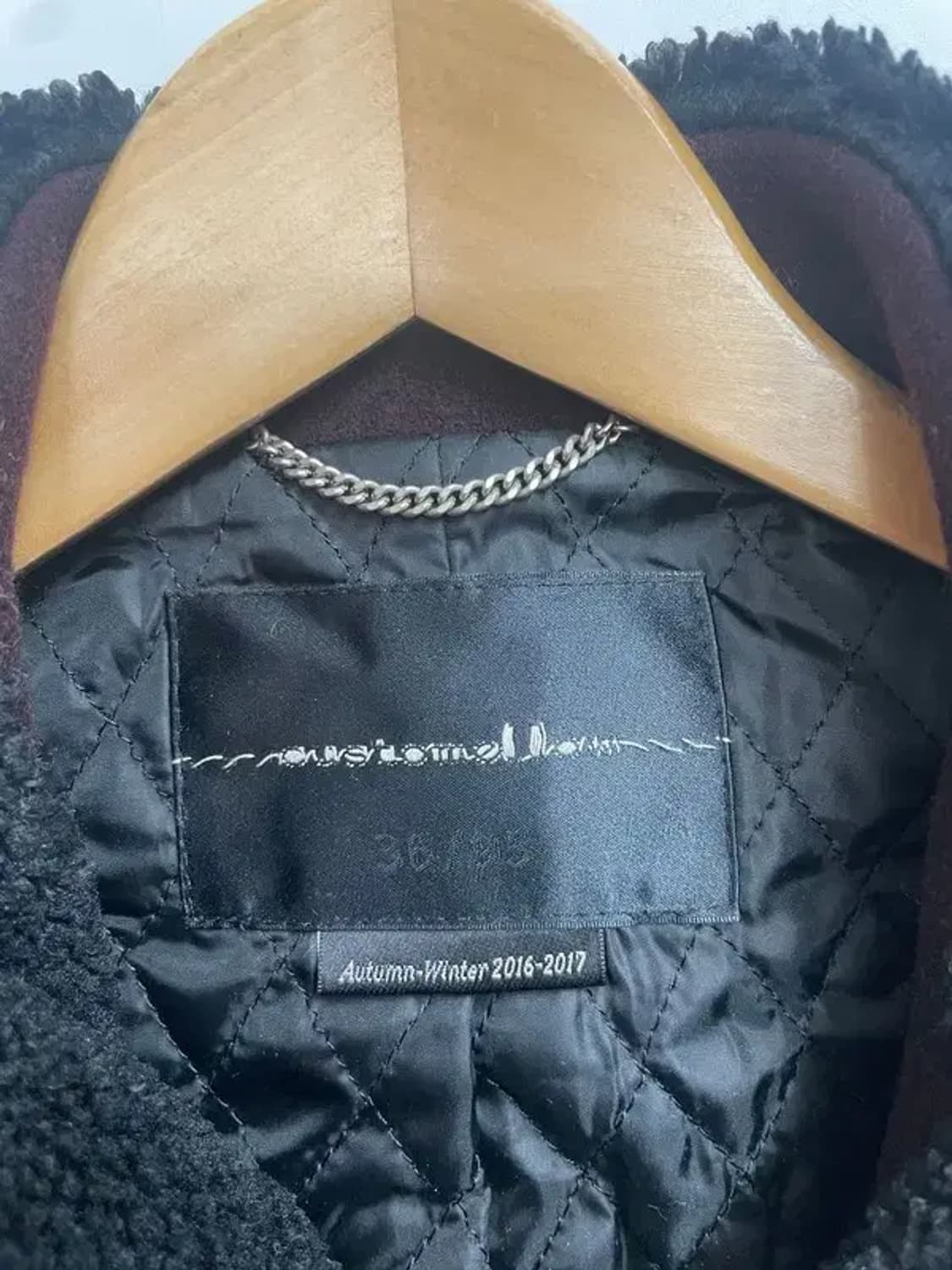 95 커스텀멜로우 오버핏 블랙라벨 울자켓 상품이미지7