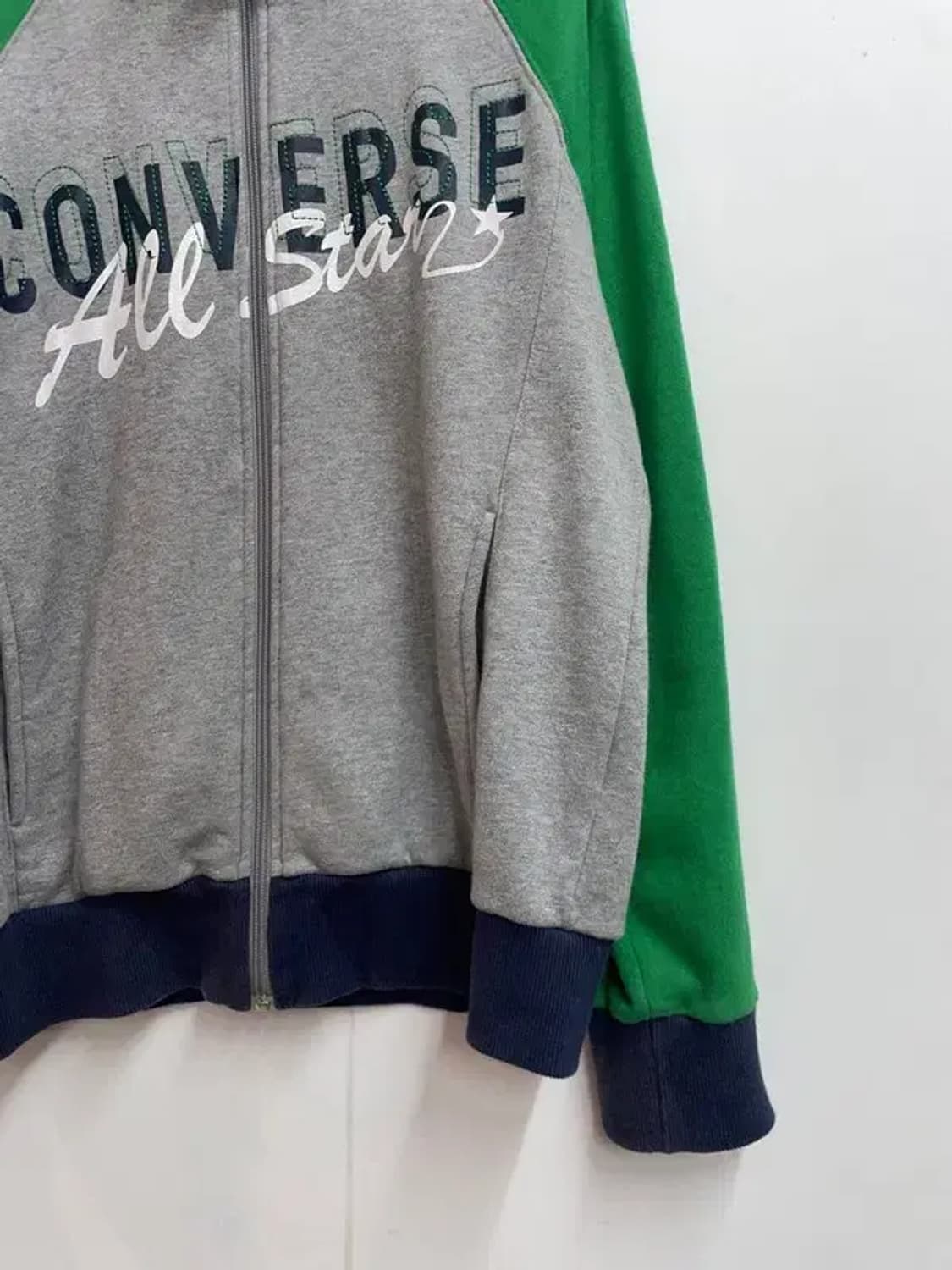 컨버스 올드스쿨 로고 집업 자켓 상품이미지3