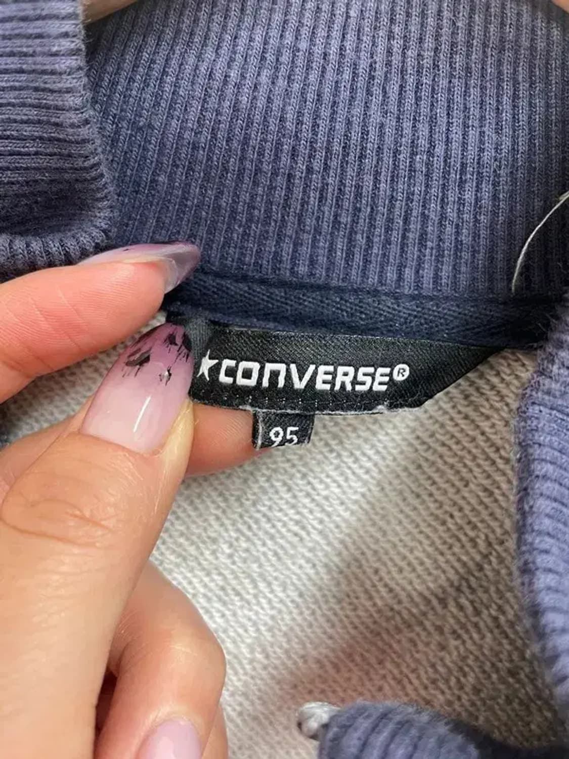 컨버스 올드스쿨 로고 집업 자켓 상품이미지5