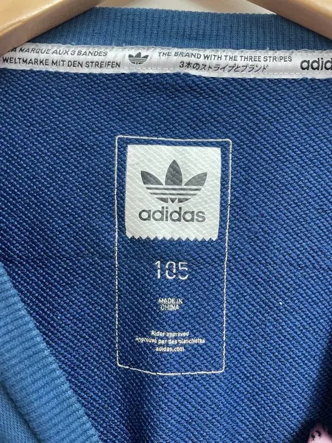 105 아디다스 오리지널스 오버핏 불꽃로고 맨투맨티셔츠 남자 상품이미지6