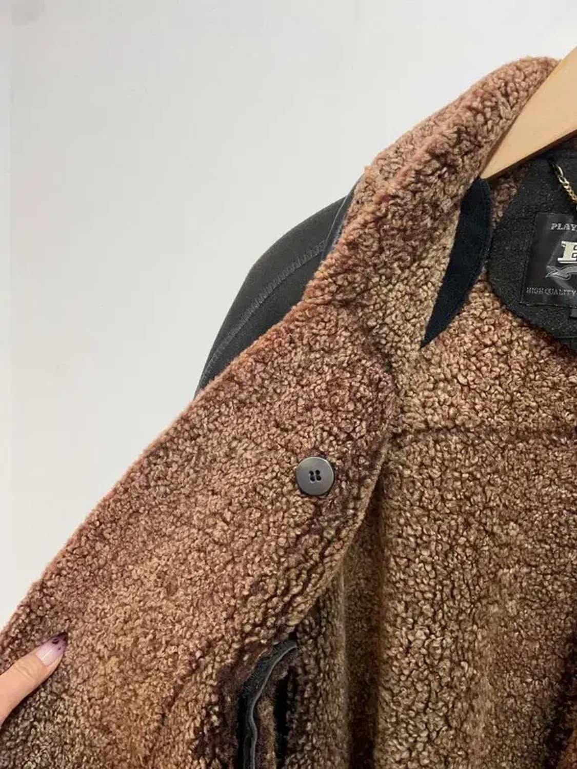 100 플레이보이 콜렉션 올드스쿨 무스탕 자켓 상품이미지9