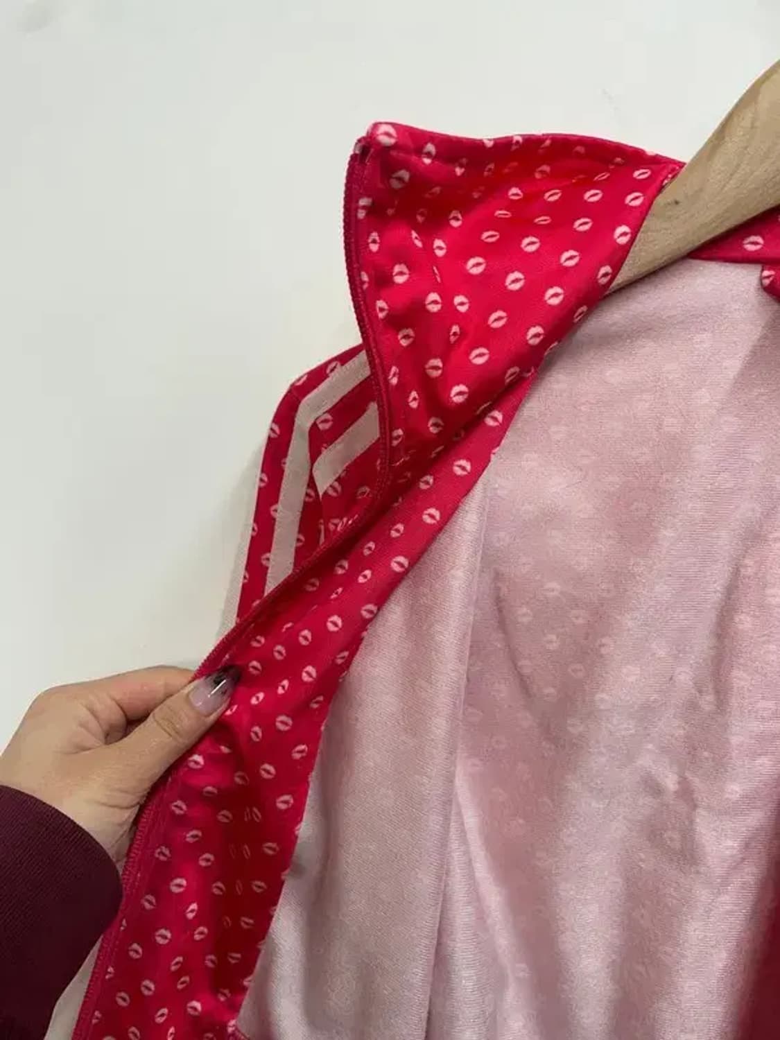 스몰 아디다스 오리지널스 키스마크 삼선져지 상품이미지6