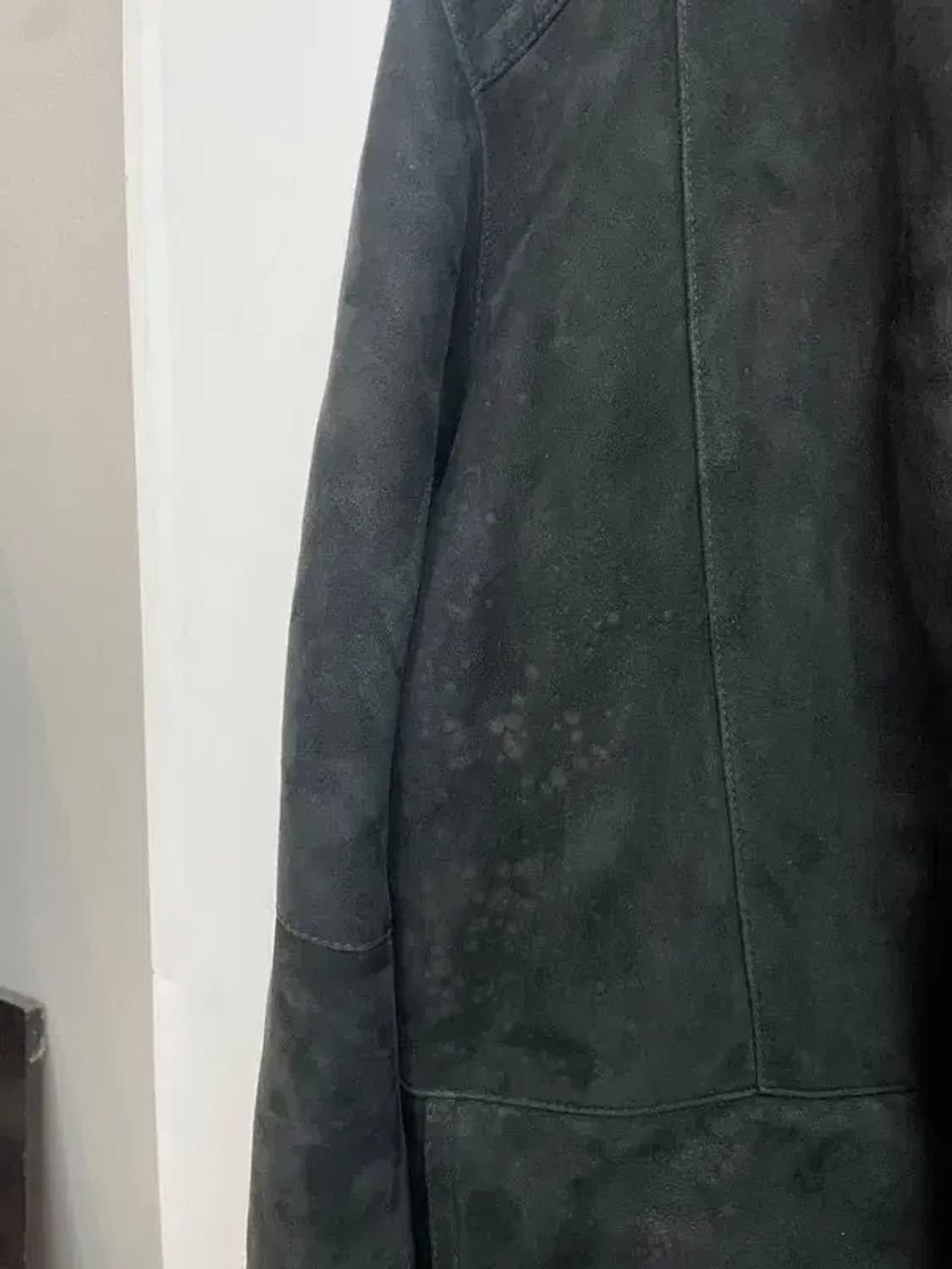 105 00s 윈디클럽 블랙 스웨이드 무스탕 자켓 상품이미지5