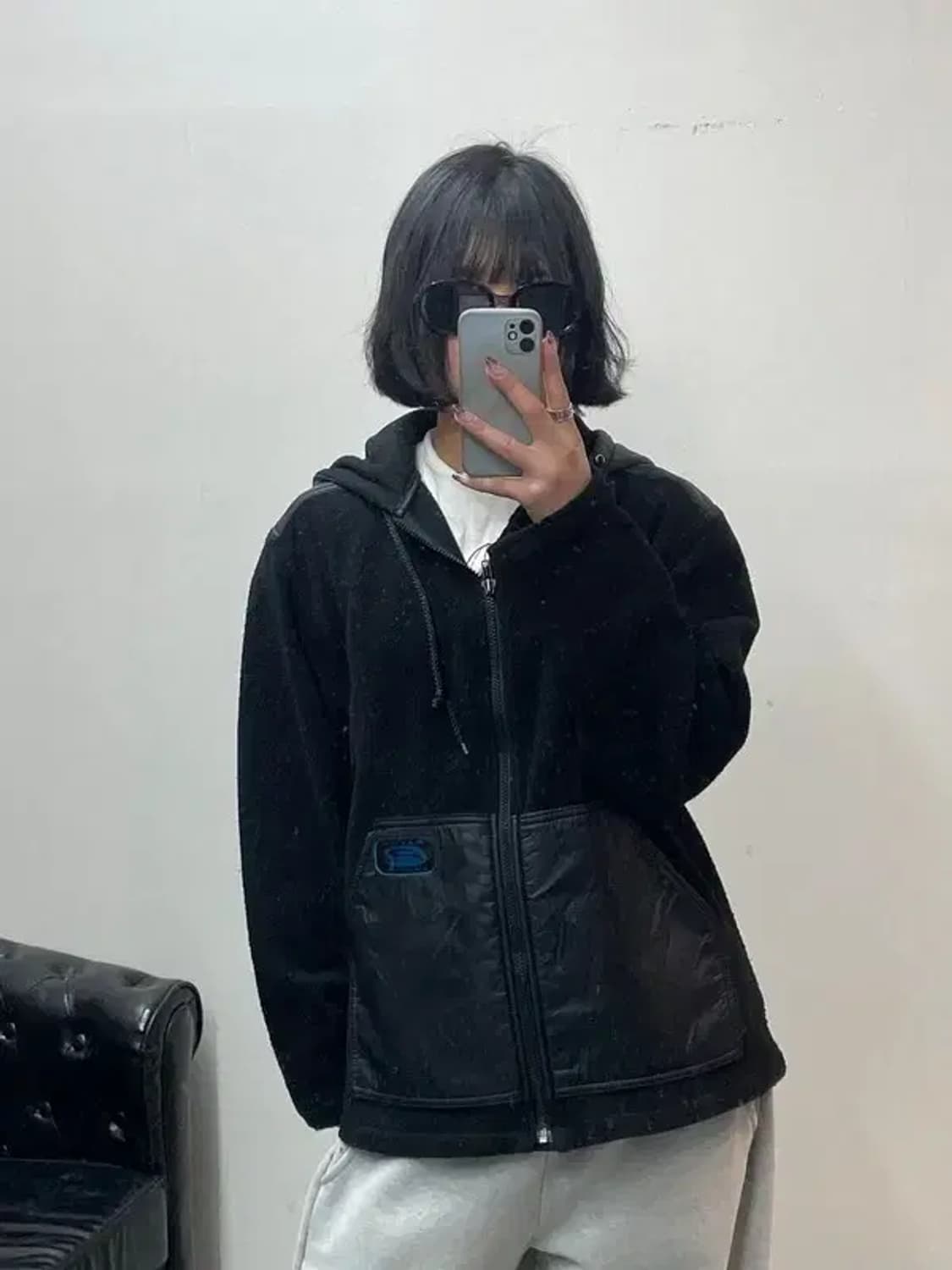 90 폴로랄프로렌 올드스쿨 플리스 후리스자켓 상품이미지1