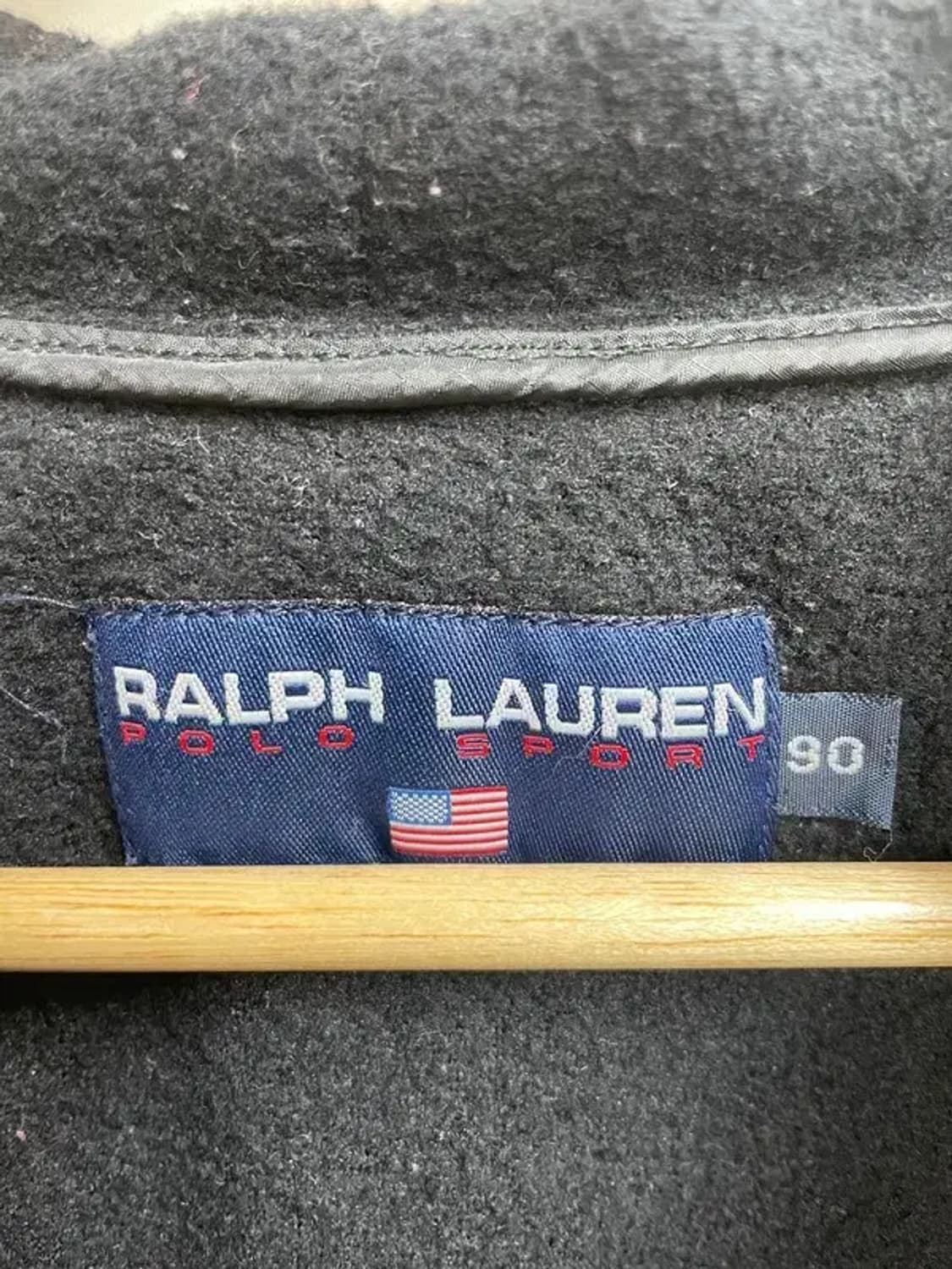 90 폴로랄프로렌 올드스쿨 플리스 후리스자켓 상품이미지5