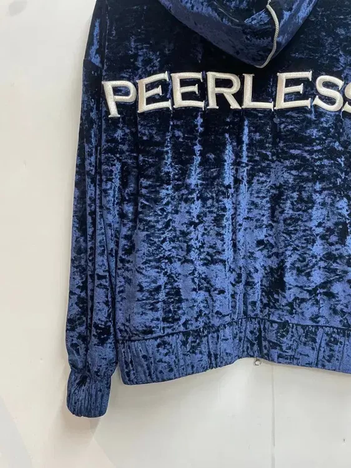 피어리스니스슈가레이 후디 집업 네이비 벨벳 상품이미지9