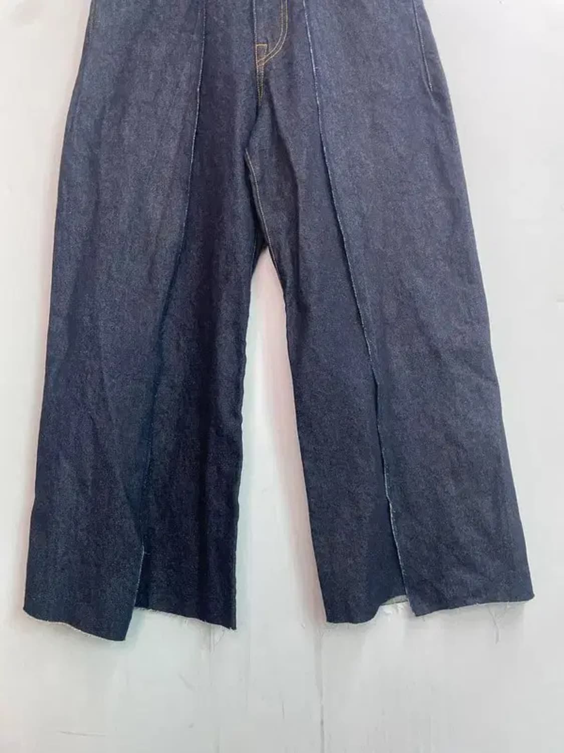 미디움 사스콰치패브릭스 랩 데님 팬츠 인디고 네이비 상품이미지3