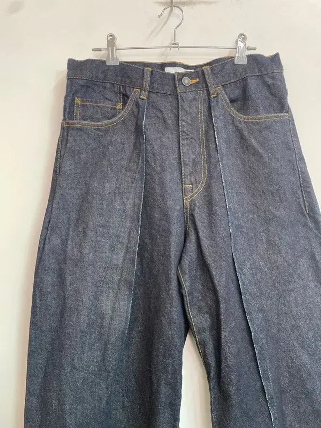 미디움 사스콰치패브릭스 랩 데님 팬츠 인디고 네이비 상품이미지4