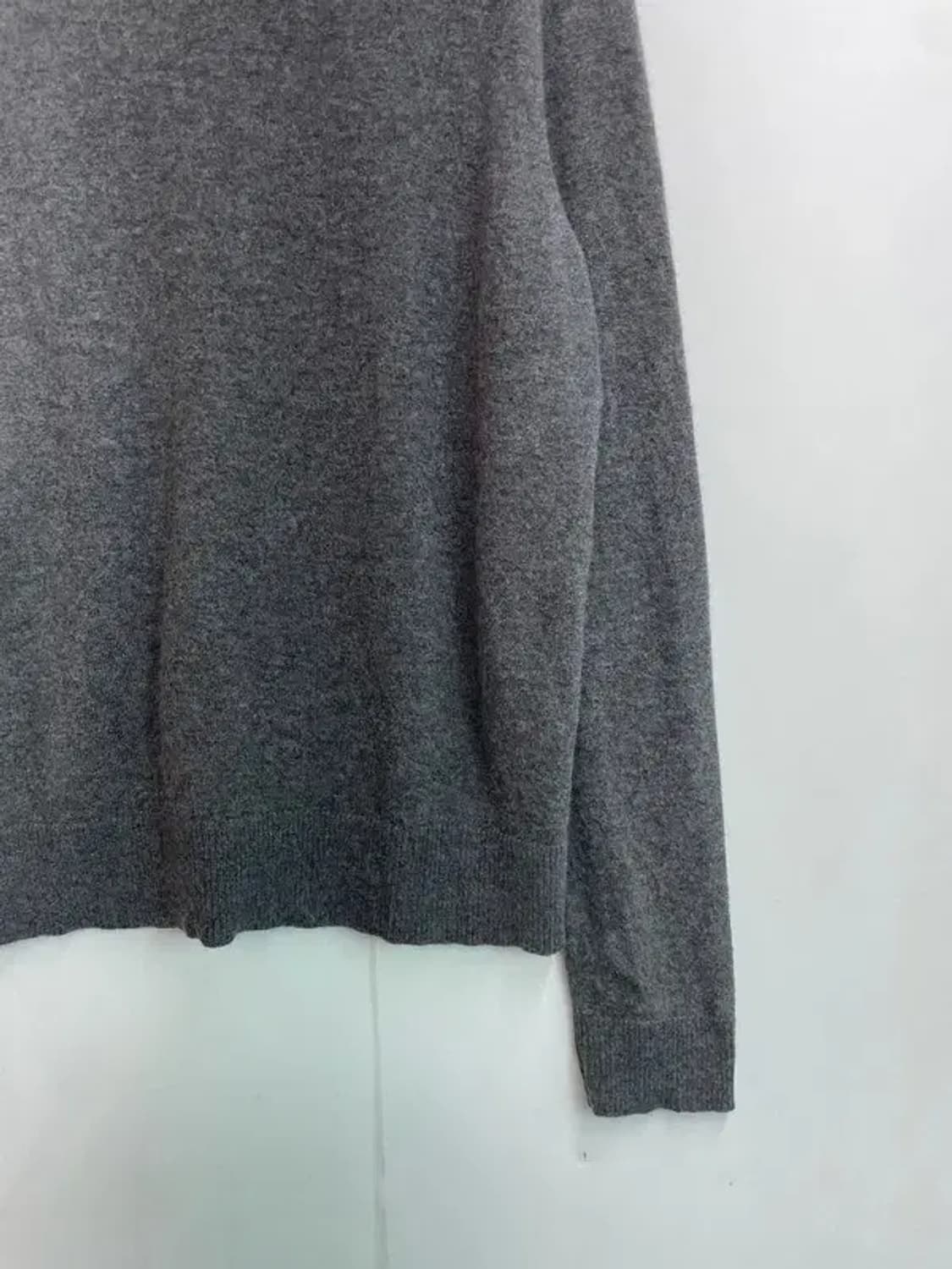 95 칼라거펠트 니트집업 울 가디건 그레이 상품이미지9