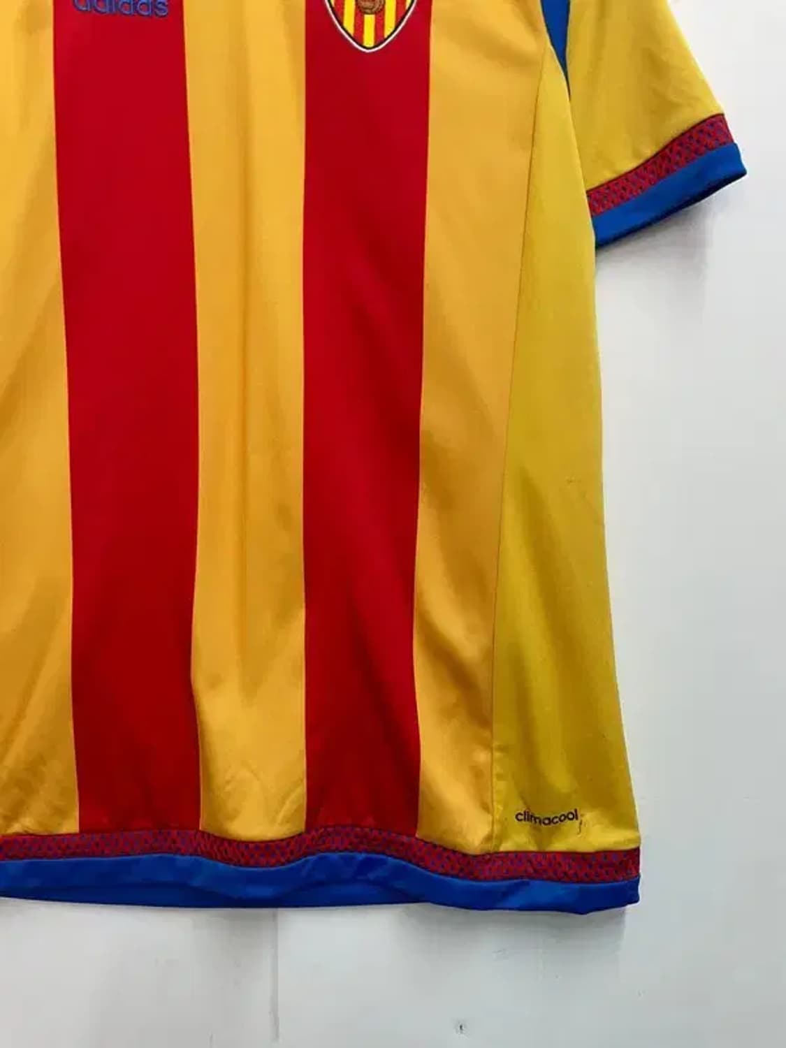 아디다스 발렌시아 CF 2015/2016 어웨이 풋볼 셔츠 상품이미지3