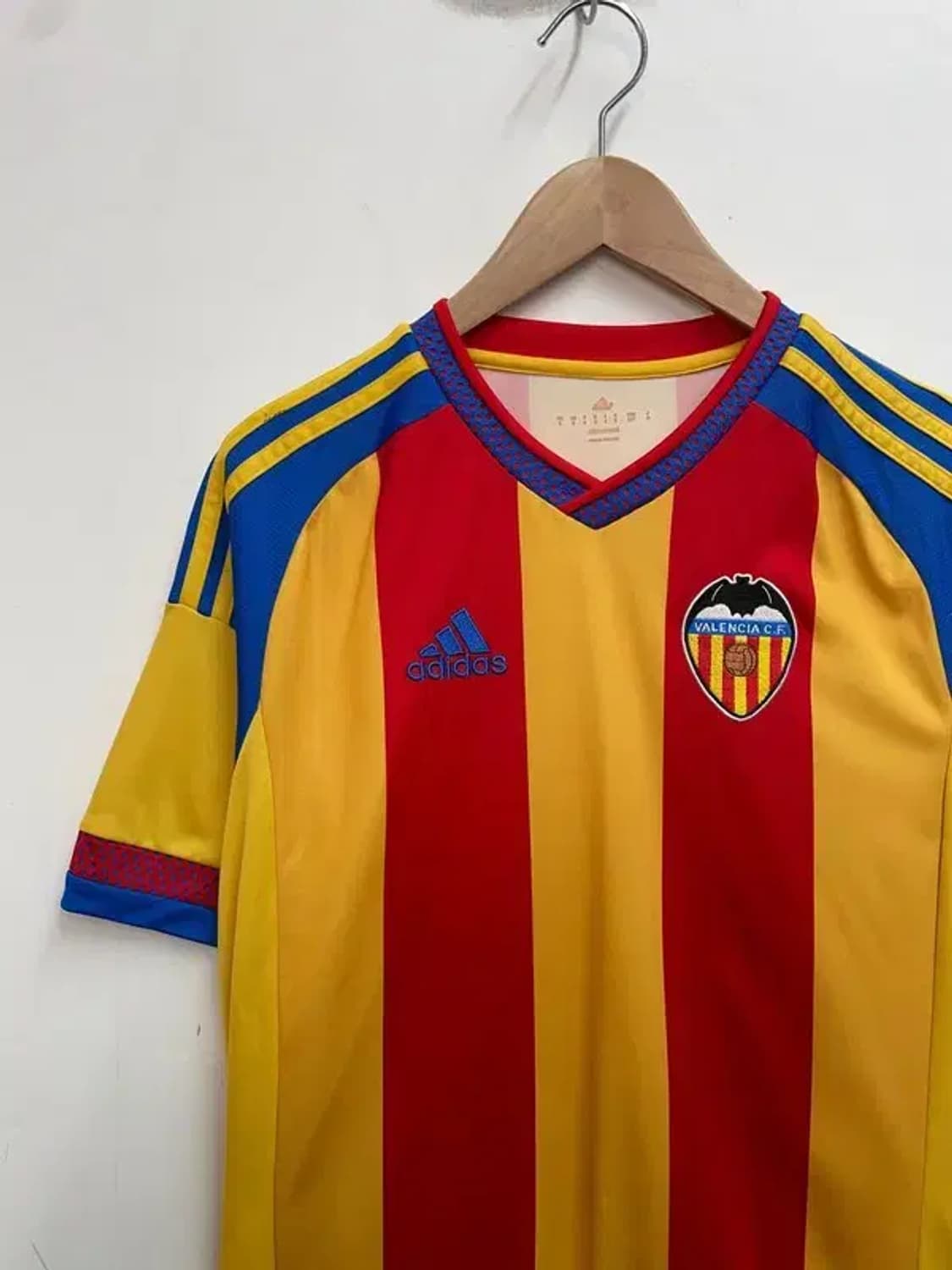 아디다스 발렌시아 CF 2015/2016 어웨이 풋볼 셔츠 상품이미지4