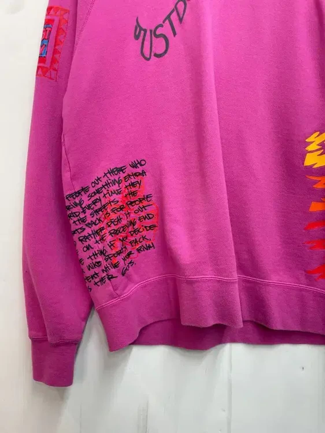 나이키 nsw 오버핏 스웻셔츠 핑크 상품이미지3