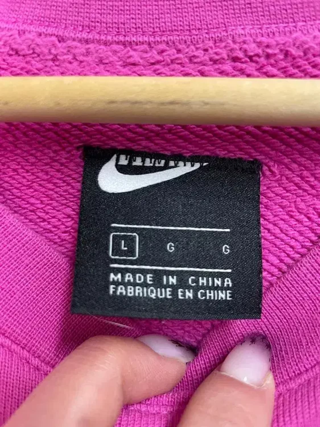 나이키 nsw 오버핏 스웻셔츠 핑크 상품이미지5