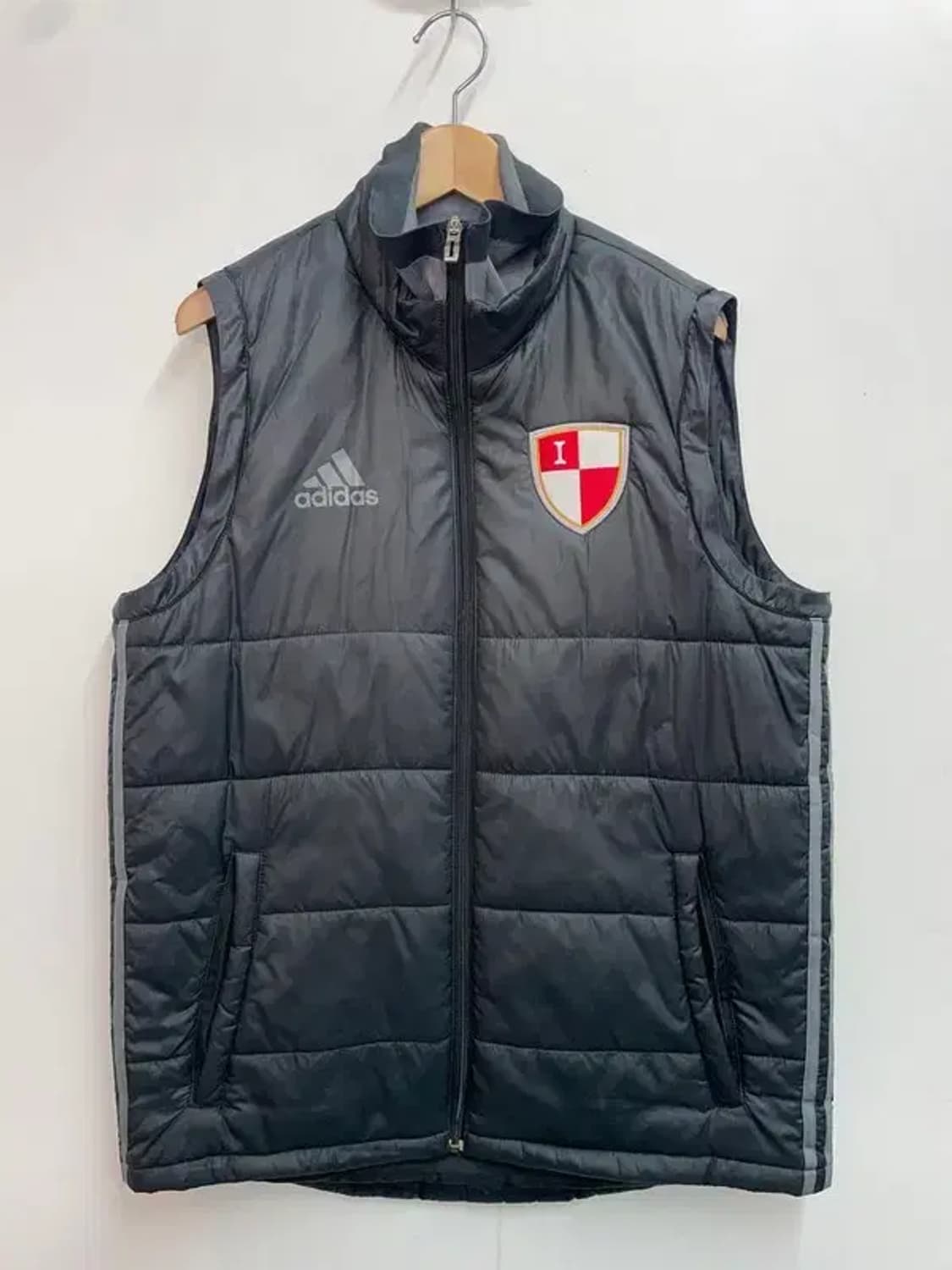 105 아디다스 k리그 부산아이파크 패딩조끼 블랙 상품이미지2