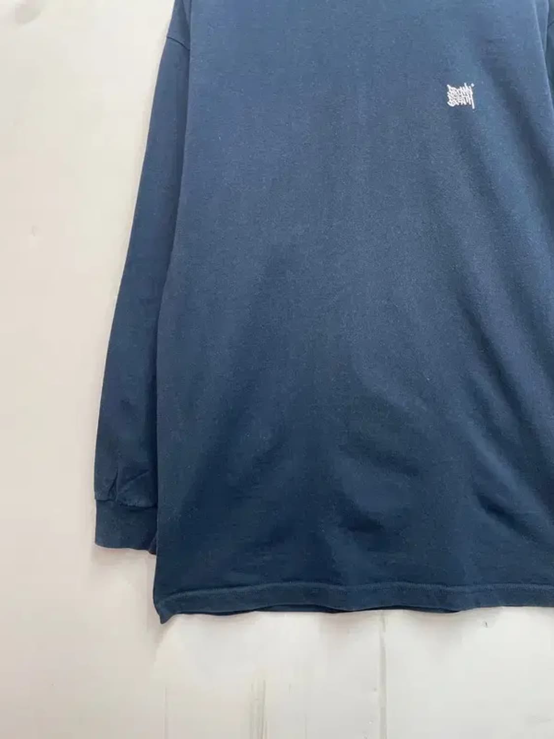 라지 브룩스브라더스 오버핏 로고 긴팔티셔츠 쭉티 상품이미지3